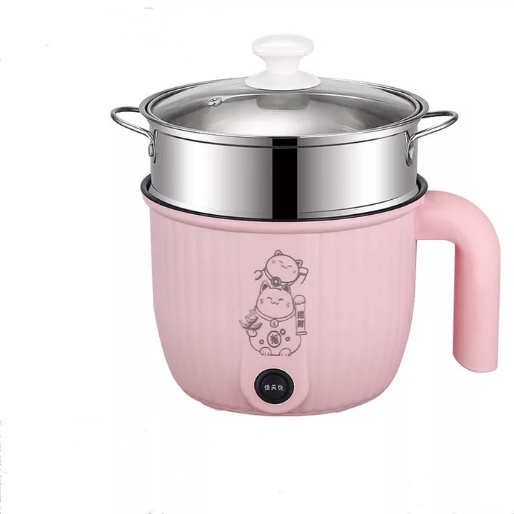 Multi Functional Multicolor Electric Mini Cooker Hot Pot Electric