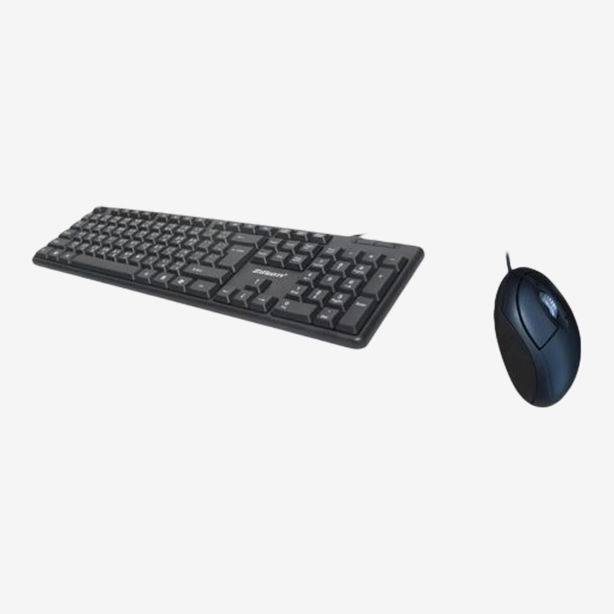 USB Keyboard Mouse Combo Wired Black Daraz Np