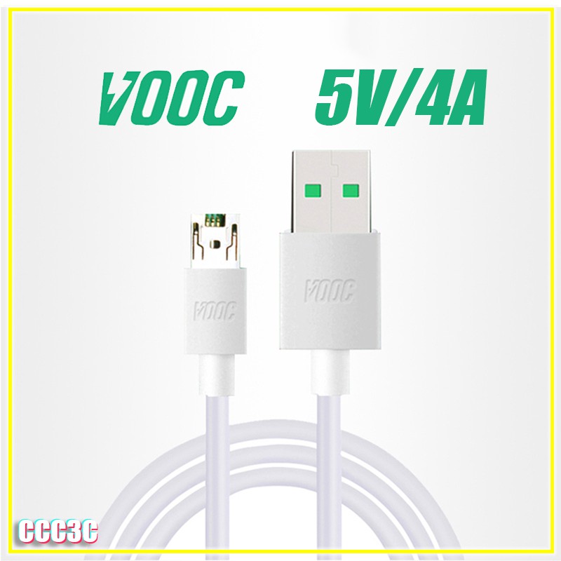 Original OPPO VOOC Fast Charging Micro USB Sync Charge Cable Atelier