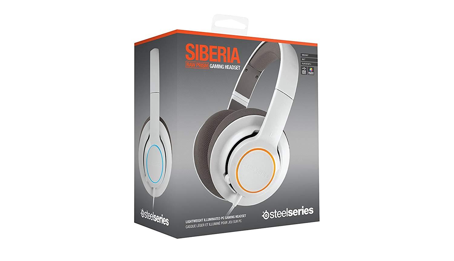 SteelSeries Siberia RAW Prism Gaming Headset