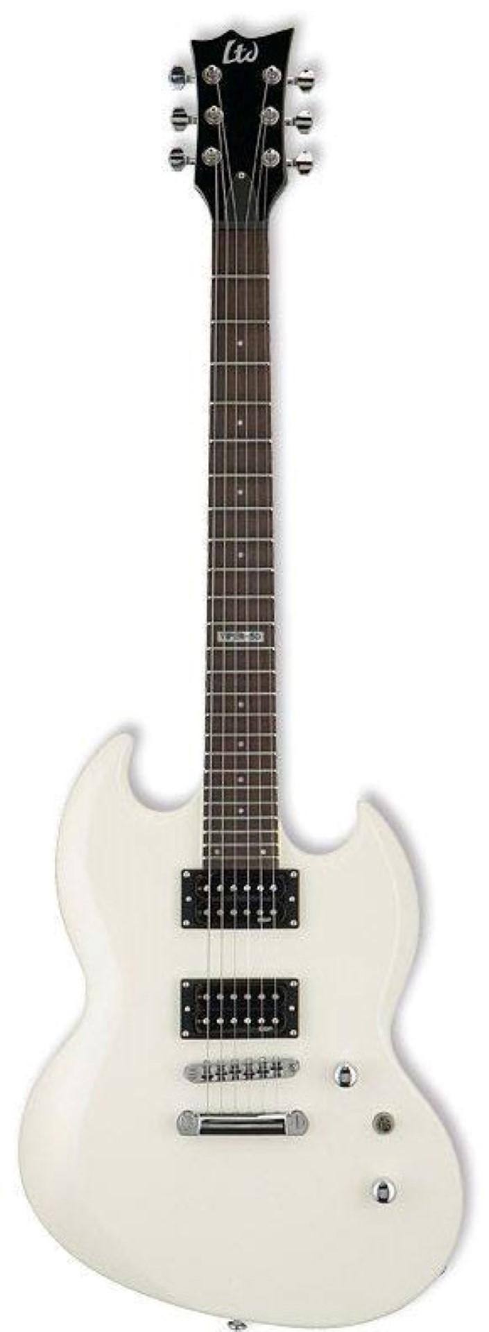ESP LTD VIPER 50 White Electric Guitar