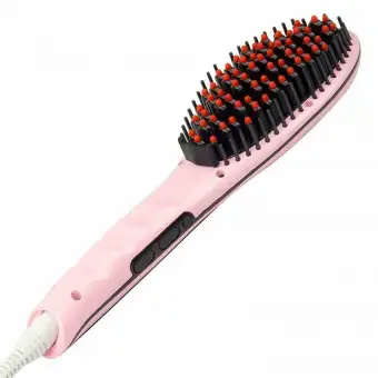 straightener brush price