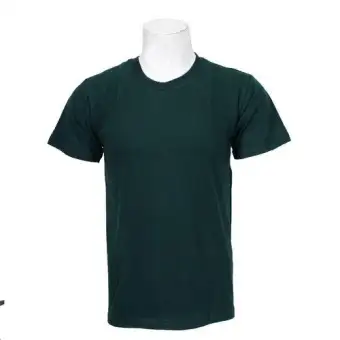 dark green plain shirt