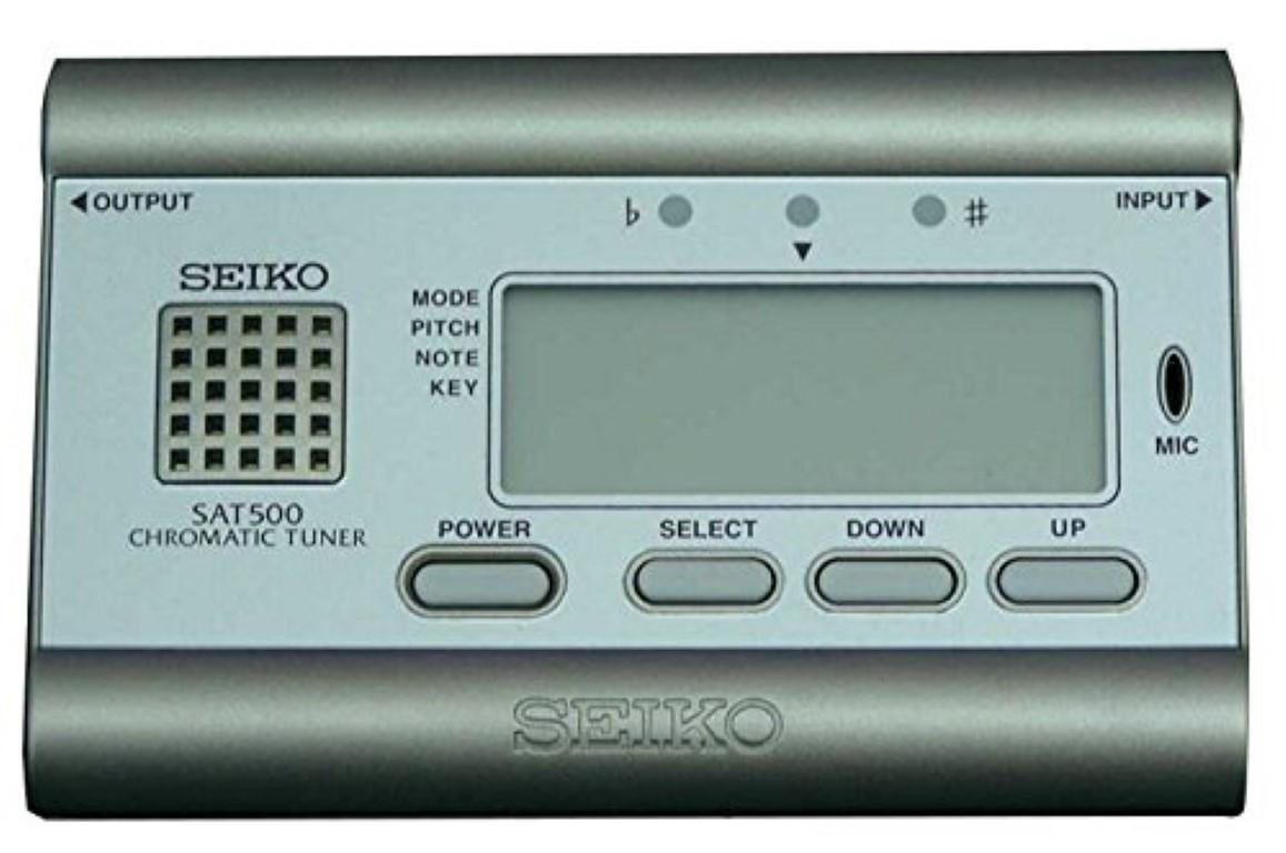 Seiko Grey Stylish High Accuracy Chromatic Tuner - (Sat-500): Buy Online at  Best Prices in Nepal 