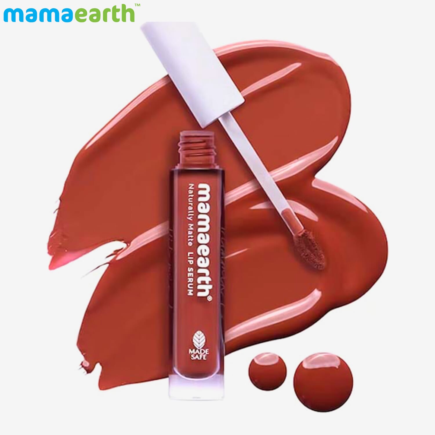 mamaearth Naturally Matte Liquid Lipstick - 3 ml Chocolate Truffle