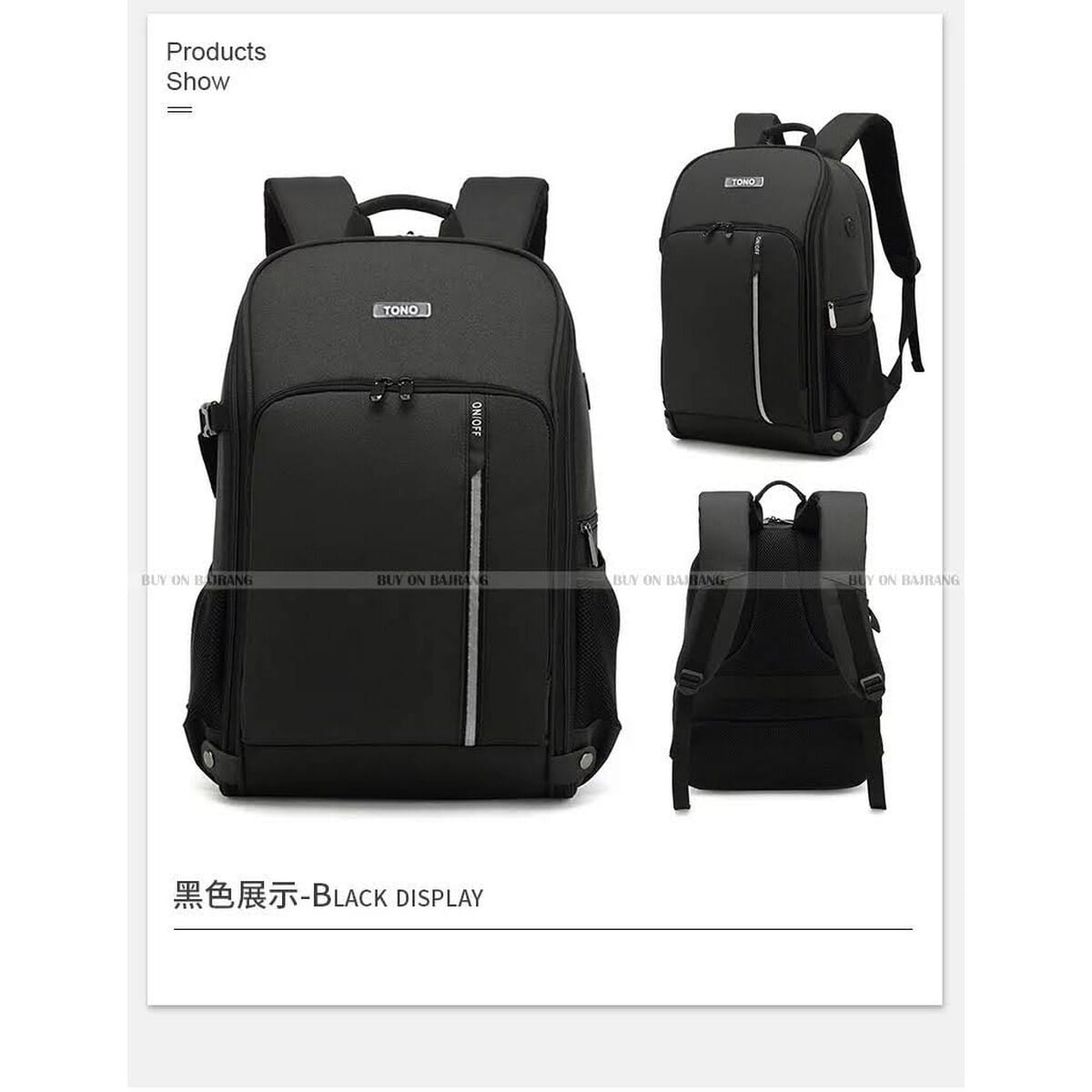 camera backpack for men
