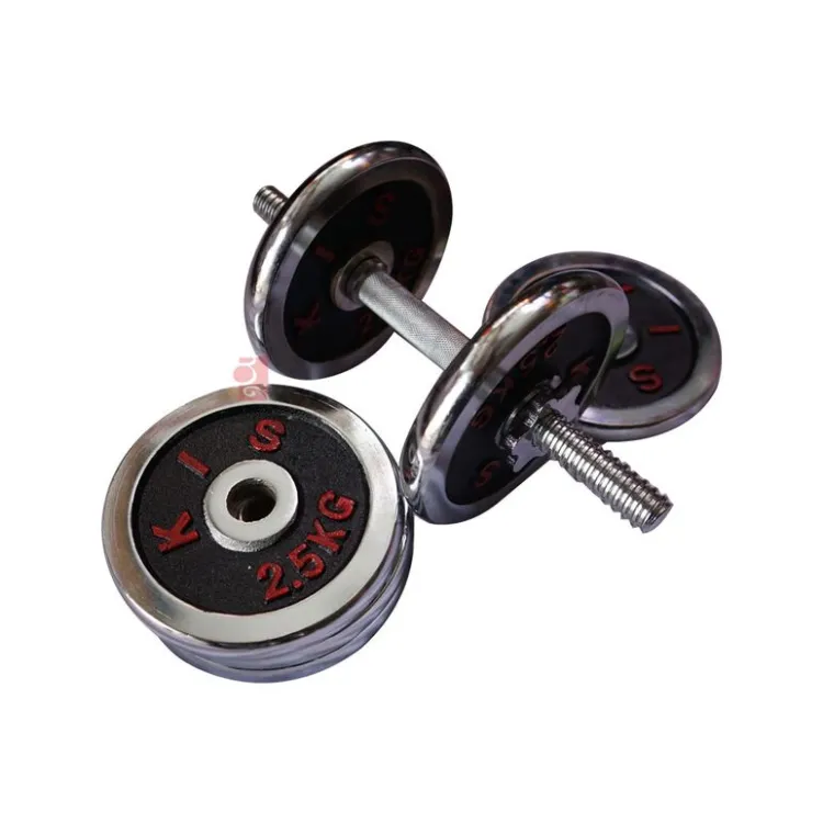 5kg Dumbell Sold in 2 pcs Chrome Cast Iron