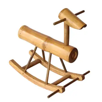 bamboo rocking horse