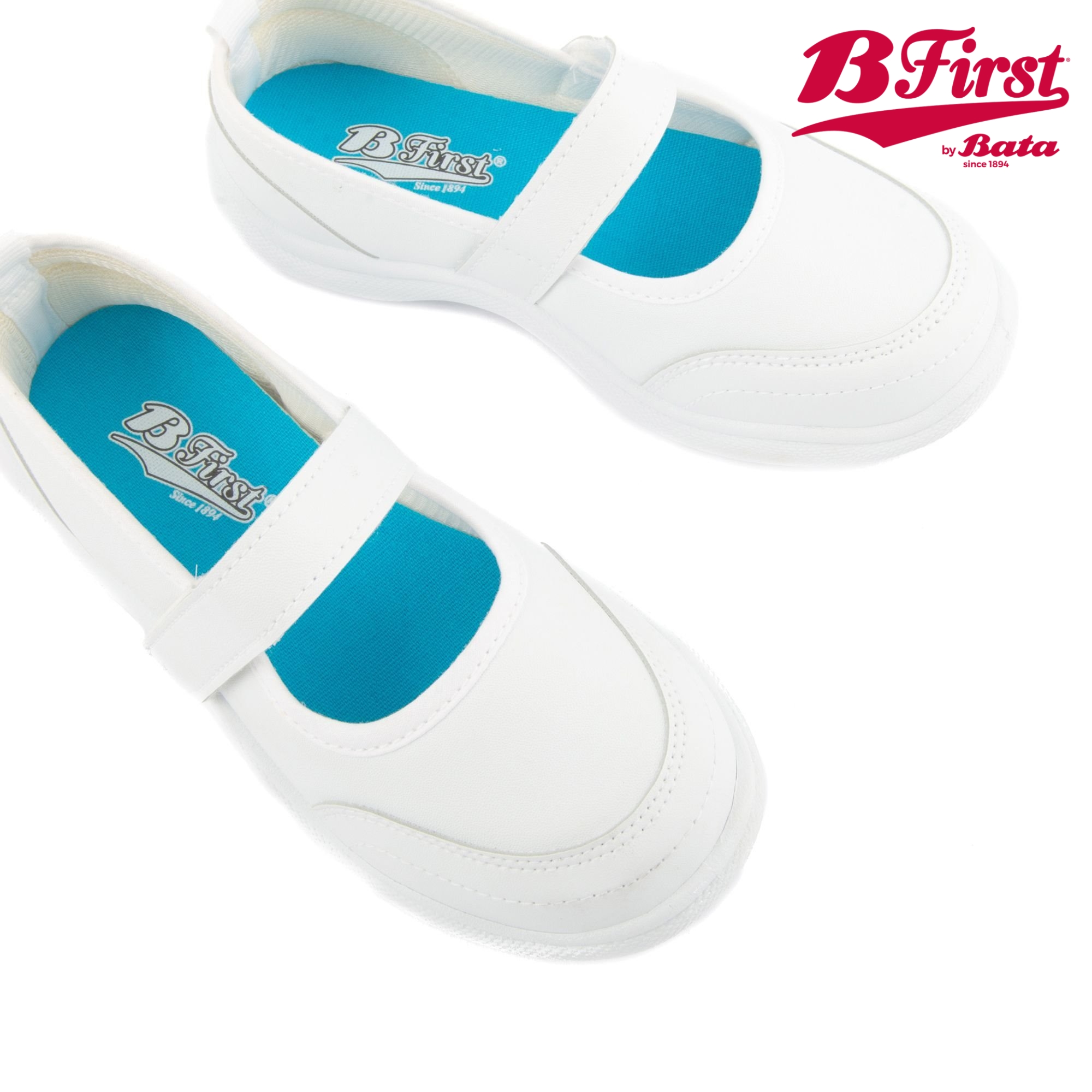 Bata white school hot sale shoes for girl