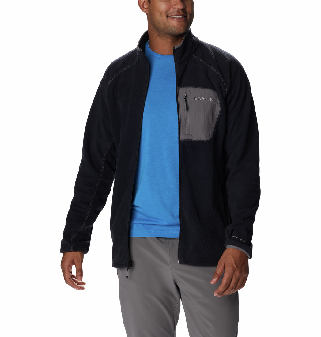 Columbia Men's Outdoor Tracks Full Zip Fleece Jacket