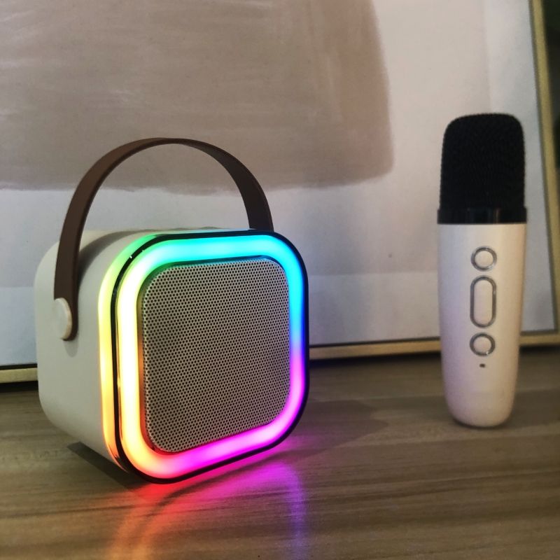 Colorful Karaoke Sound System, K12 Bluetooth Speaker With MIC