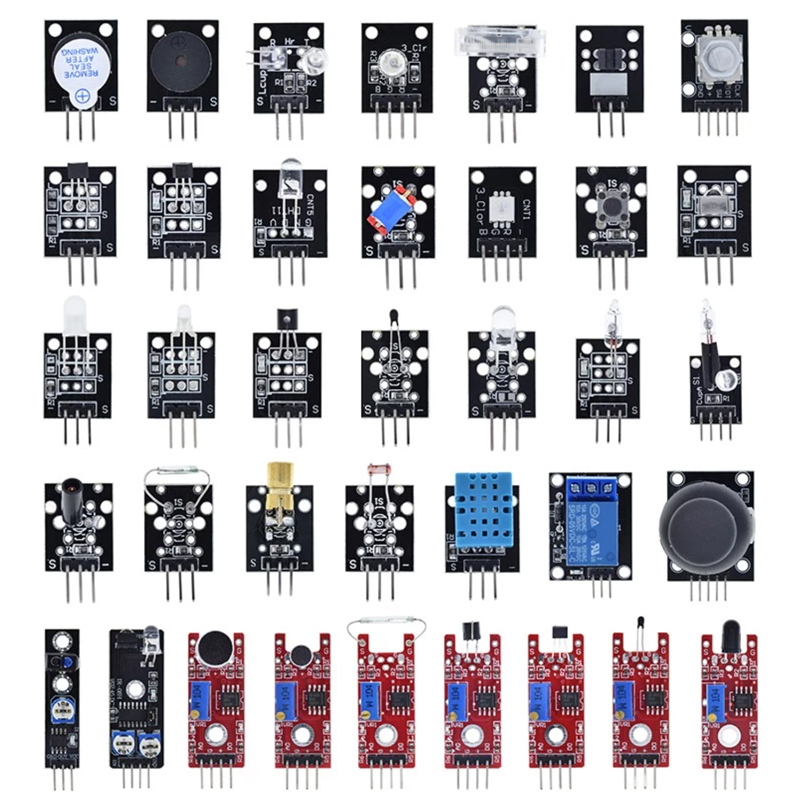 fast shipment 45 in1 sensor module kits for arduino... 45 in 1 Sensors Modules For Arduino Starter Kit Better Than 37 in 1 ...