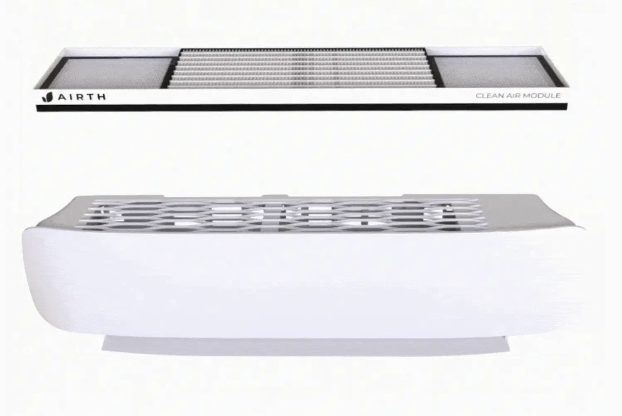 AIRTH Air Purifier For AC, Coated HEPA AC Filter, Proven Protection ...