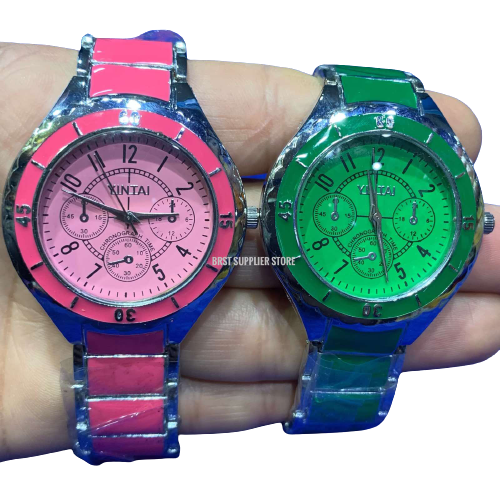 IK Collection 2 Pic Combo Pack Casual Watch For Women