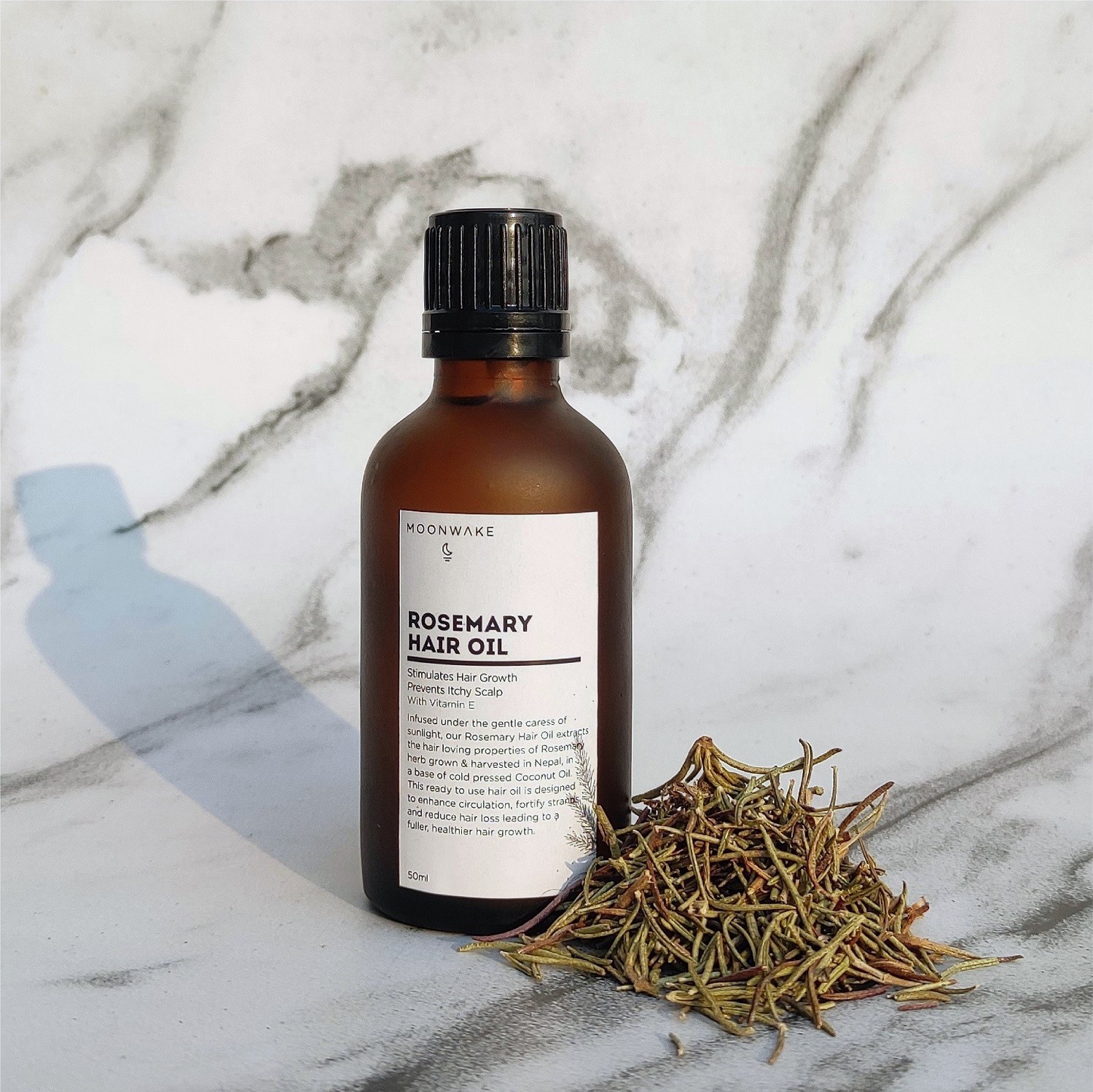 Moonwake Rosemary Hair Oil For Shine & Growth 50ml