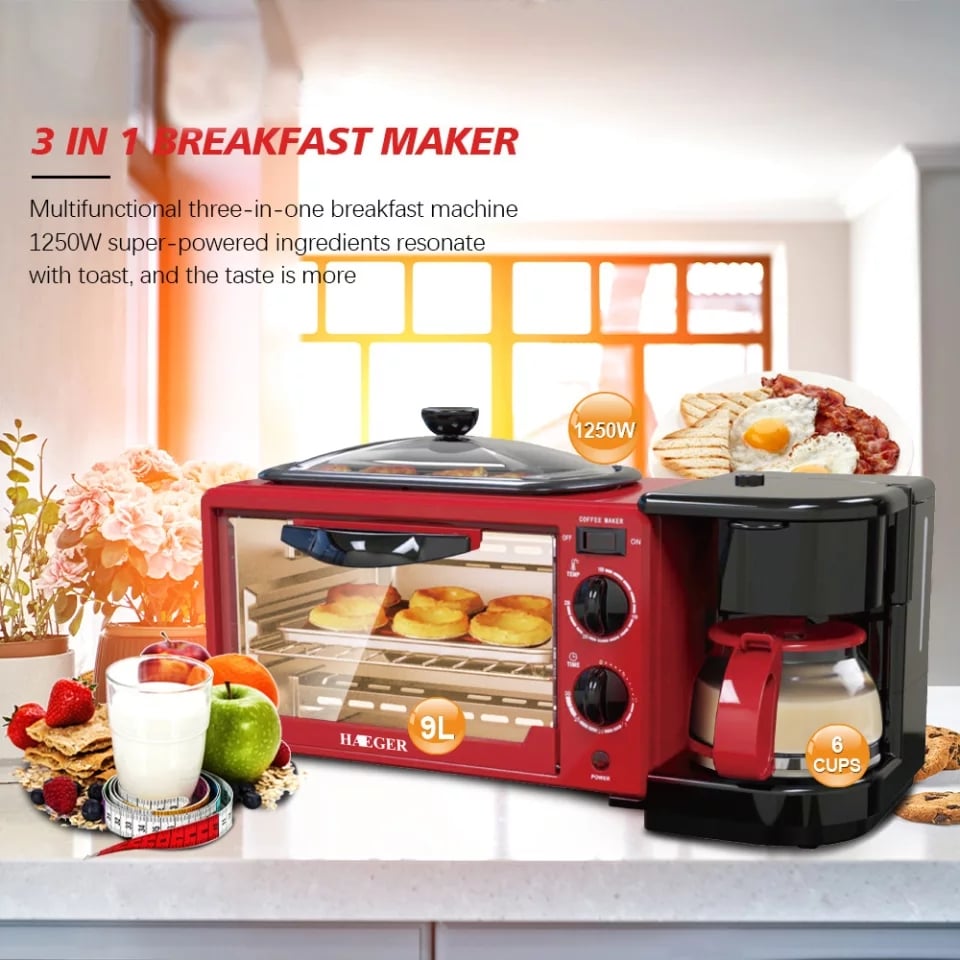 3 in outlet 1 breakfast machine