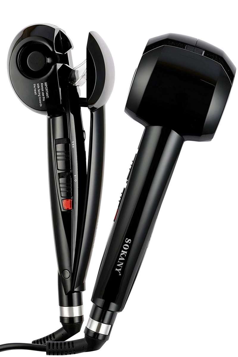 Sokany Curl Secret Hair Curling Wand Adjustable Heat Ceramic Element Auto Curl Technology CS 501 Daraz .np