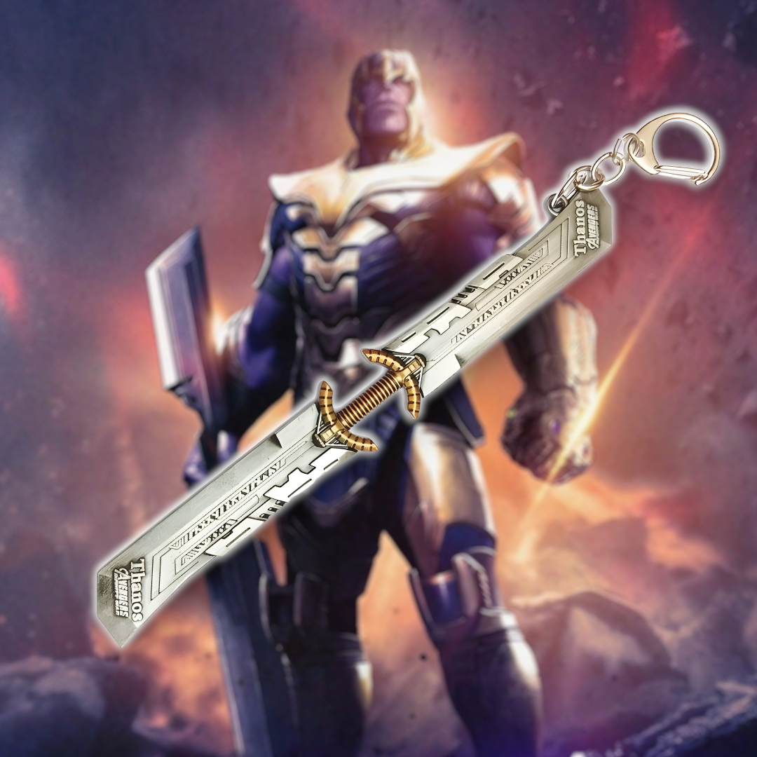 Thanos hot sale blade keychain