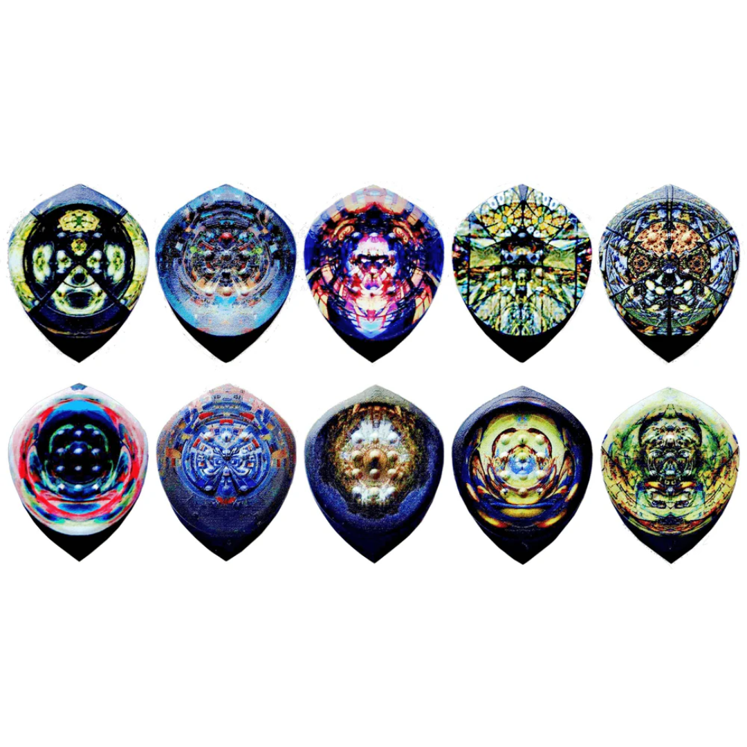 Acoustik Attak - Attak Pik MECHA III MEGA PAK Stealth Guitar Pick Set Of 10 - Jazz III Size