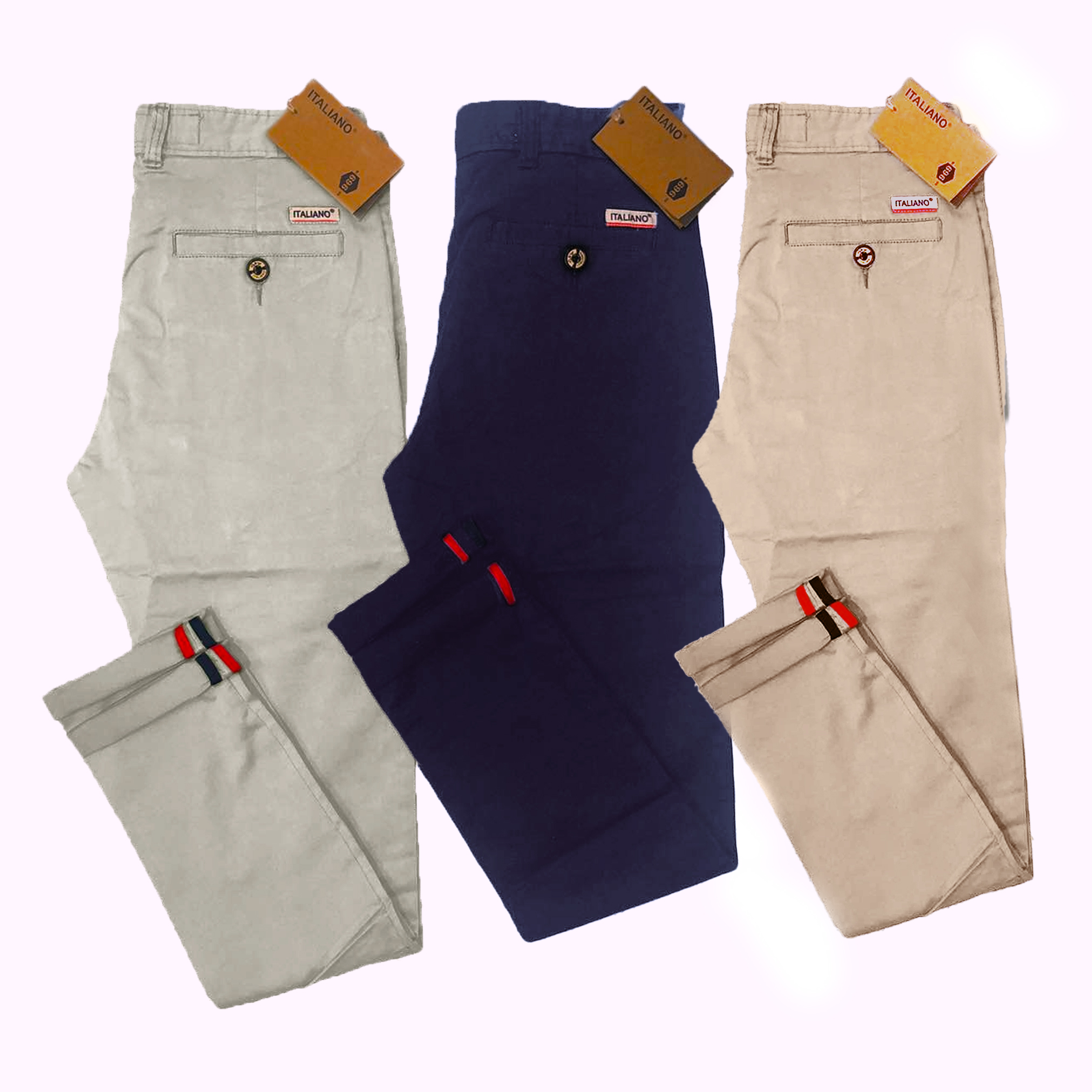 100% Cotton Pant For Men (Italino 