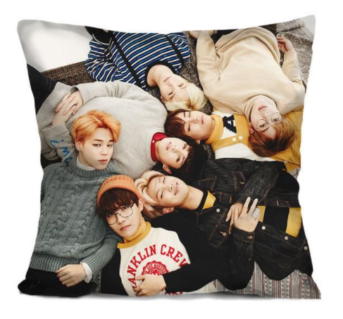 bts pillow cover