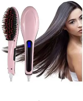 hair straightener brush daraz