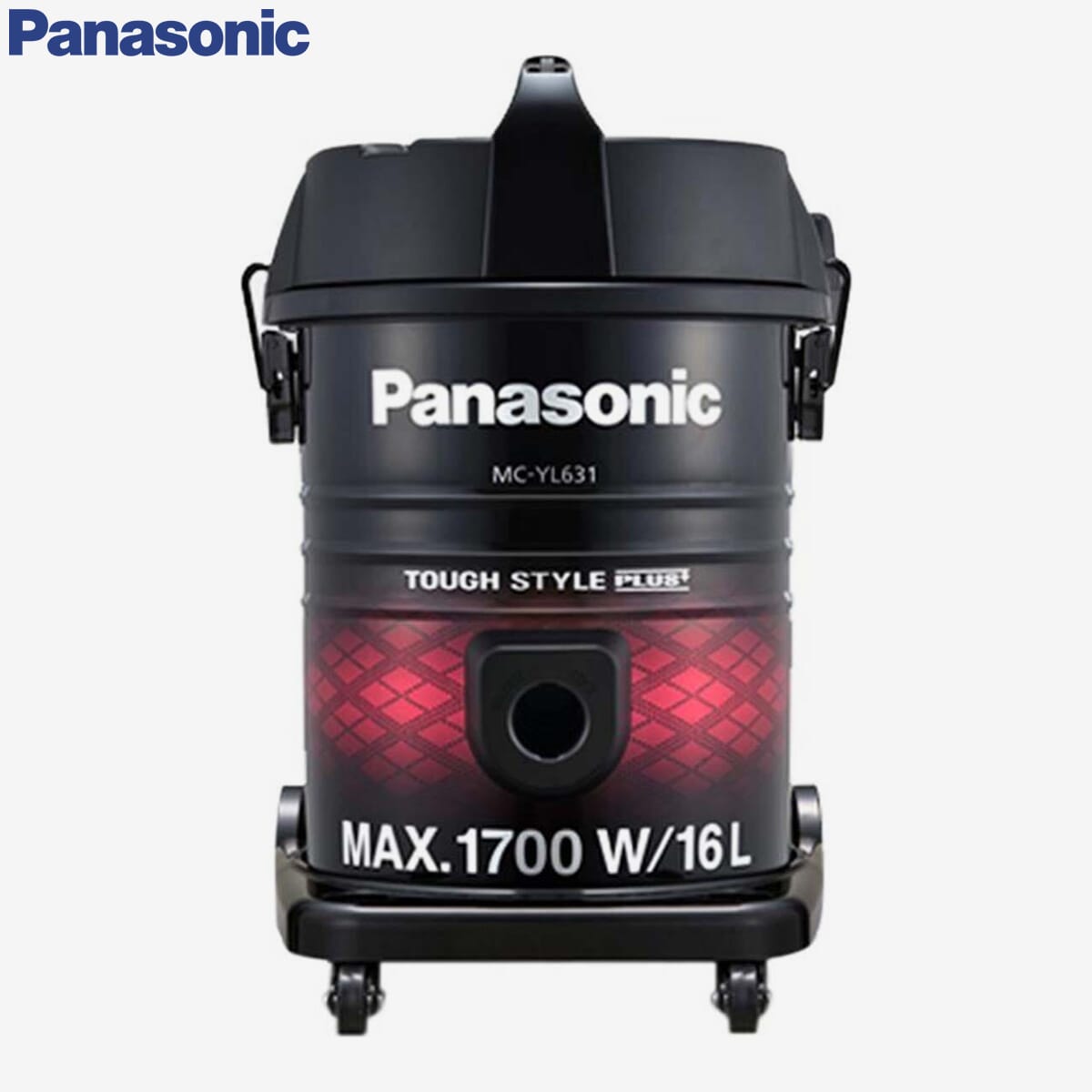 Panasonic MC-YL631R146 1700Watt 16L Drum with Exhaust Filter Vacuum Cleaner