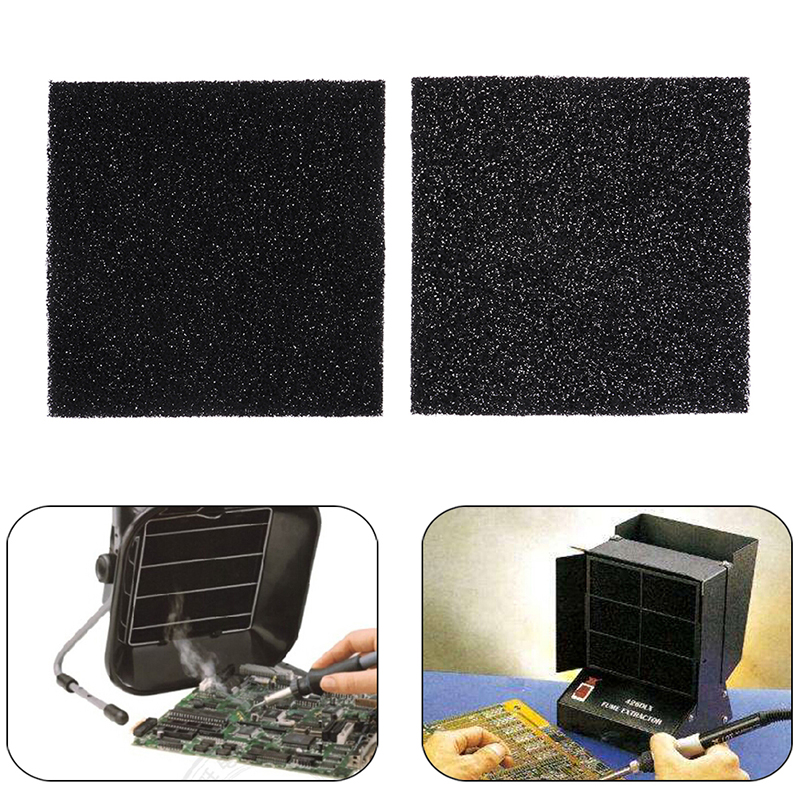Activated carbon filter sponge solder smoke absorber ESD fume extractor ...
