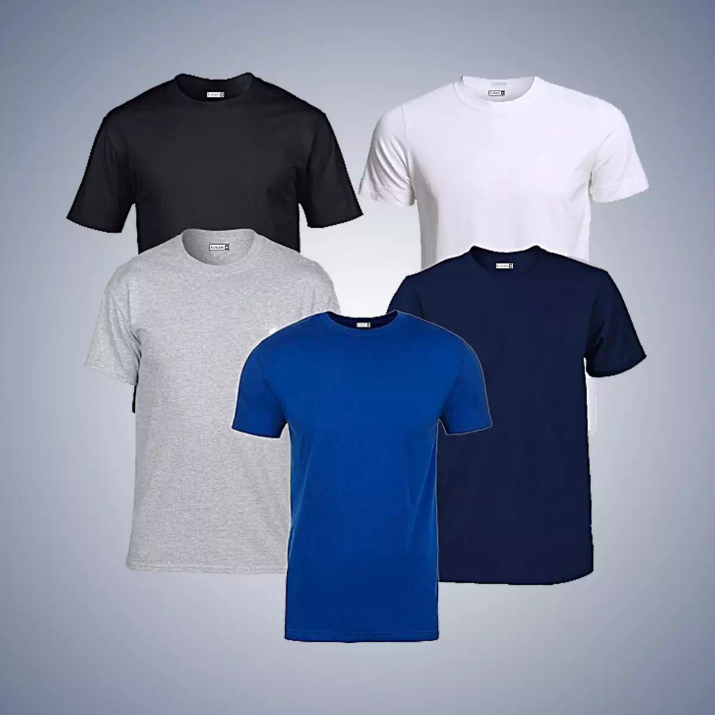 plain t shirts for men combo