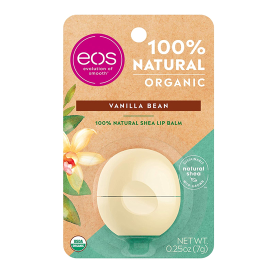 EOS 100% Natural Organic Shea Lip Balm (Vanilla Bean)-7g