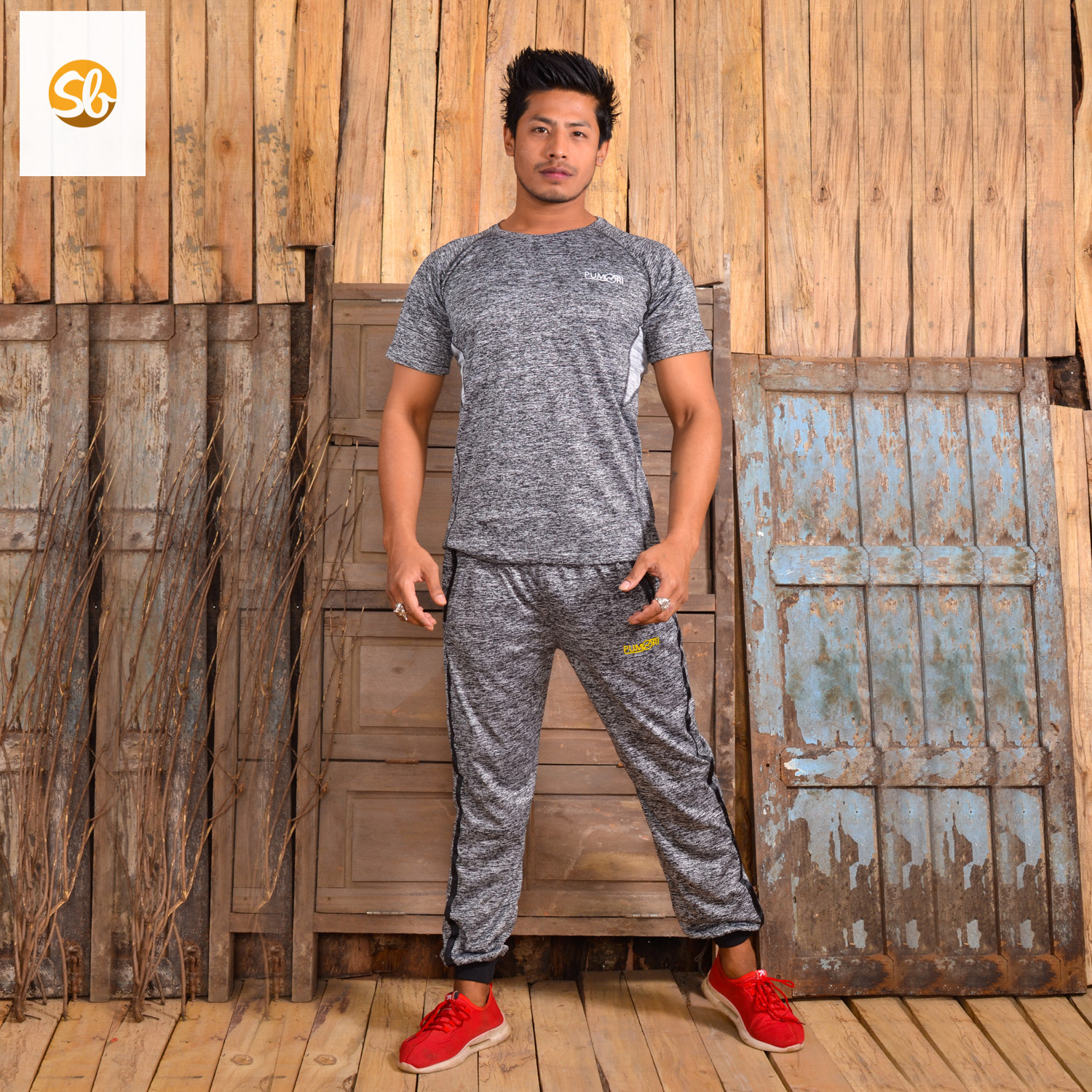 Knitted Cotton Sports Winter T-Shirt 