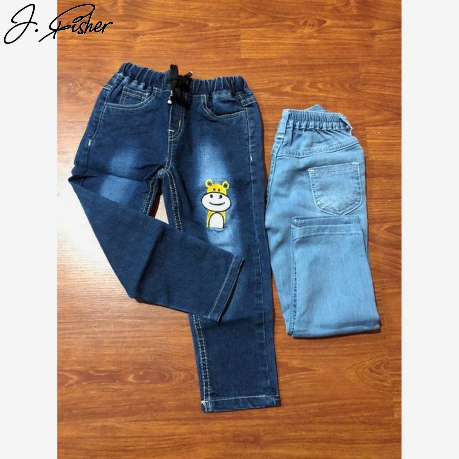 J.Fisher Kids Denim Pant Pack Of 2