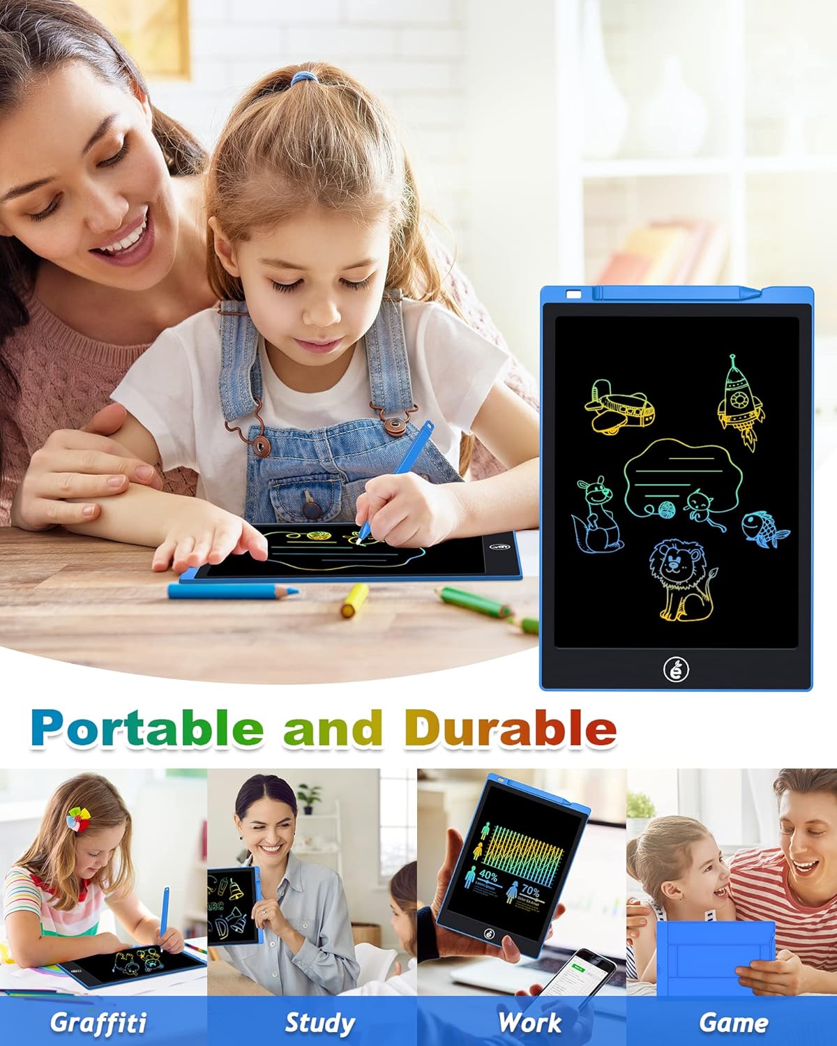 8.5 Inch Electronic LCD Display Writing Tab | Daraz.com.np