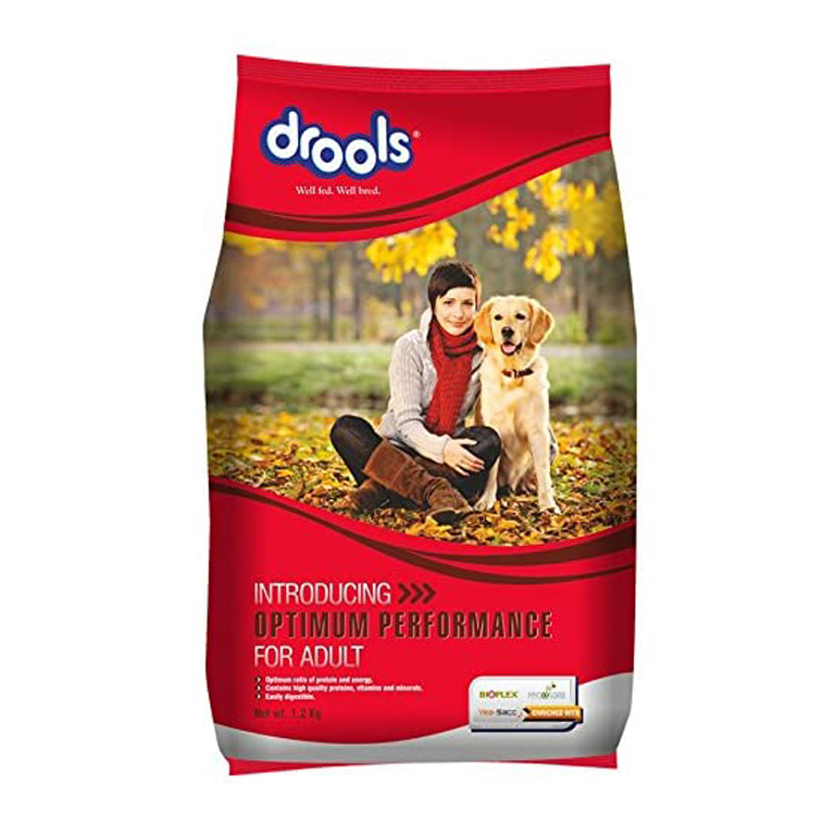 Drools Optimum Performance Adult Dog Food 10kg By HAMROPETS