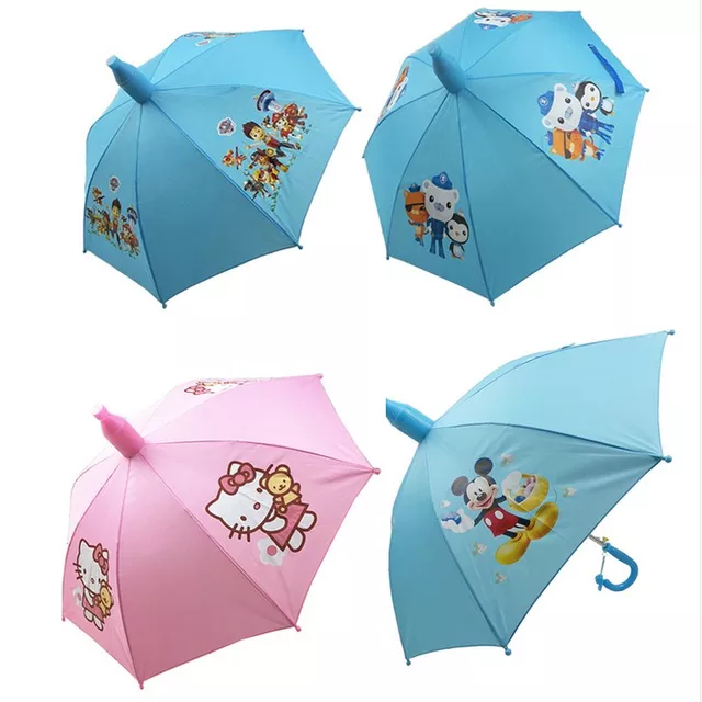 Solid Kids Unisex Cartoon Printed Umbrella By Arushi