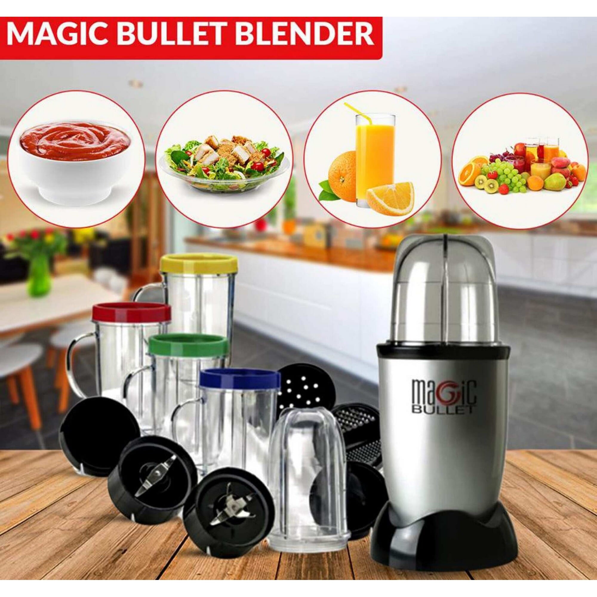 Magic Bullet Deluxe Blender Mixer Grinder Chopper Combo Set Daraz .np