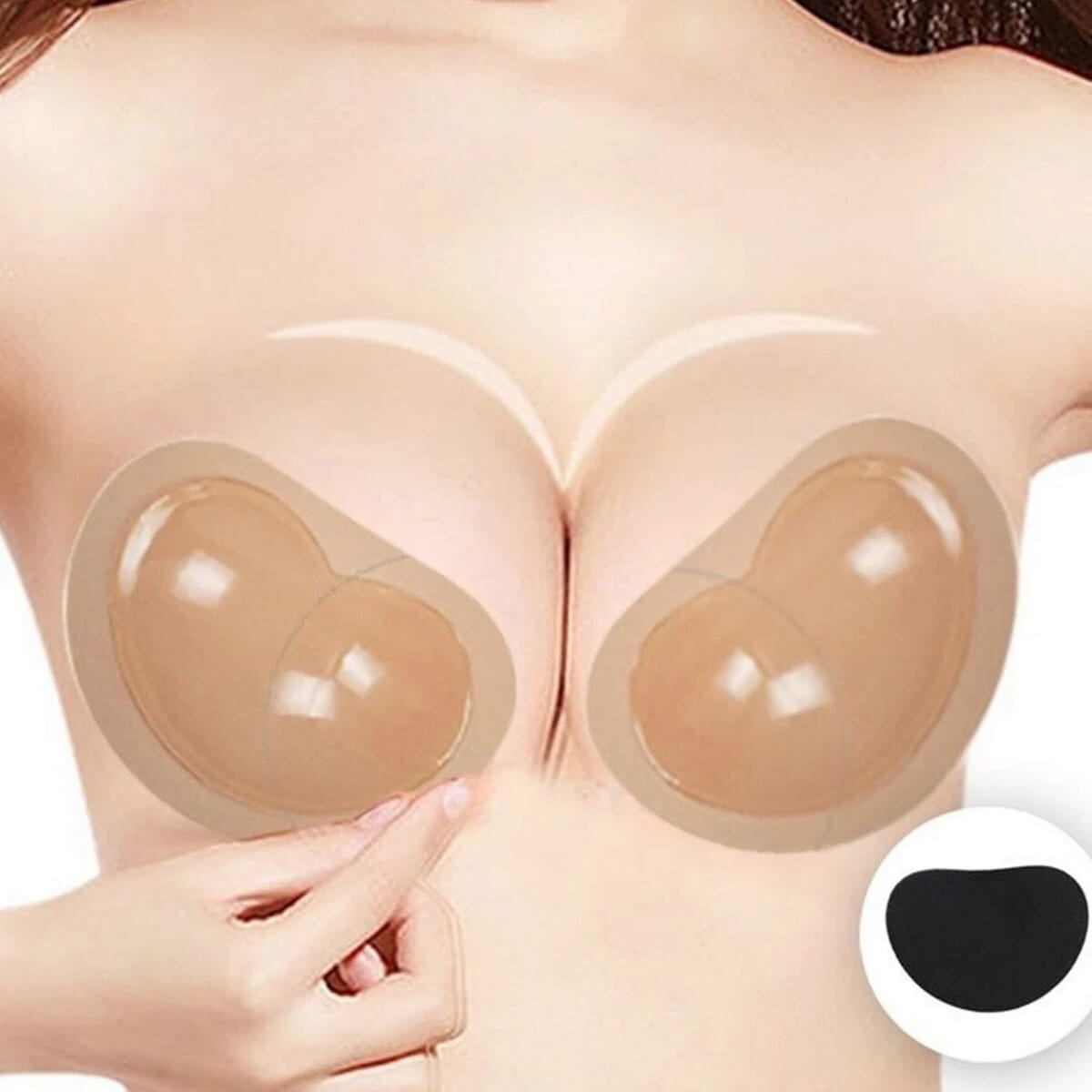 Silicone Breathable Push Up Bra Pads Removeable Bra Nepal