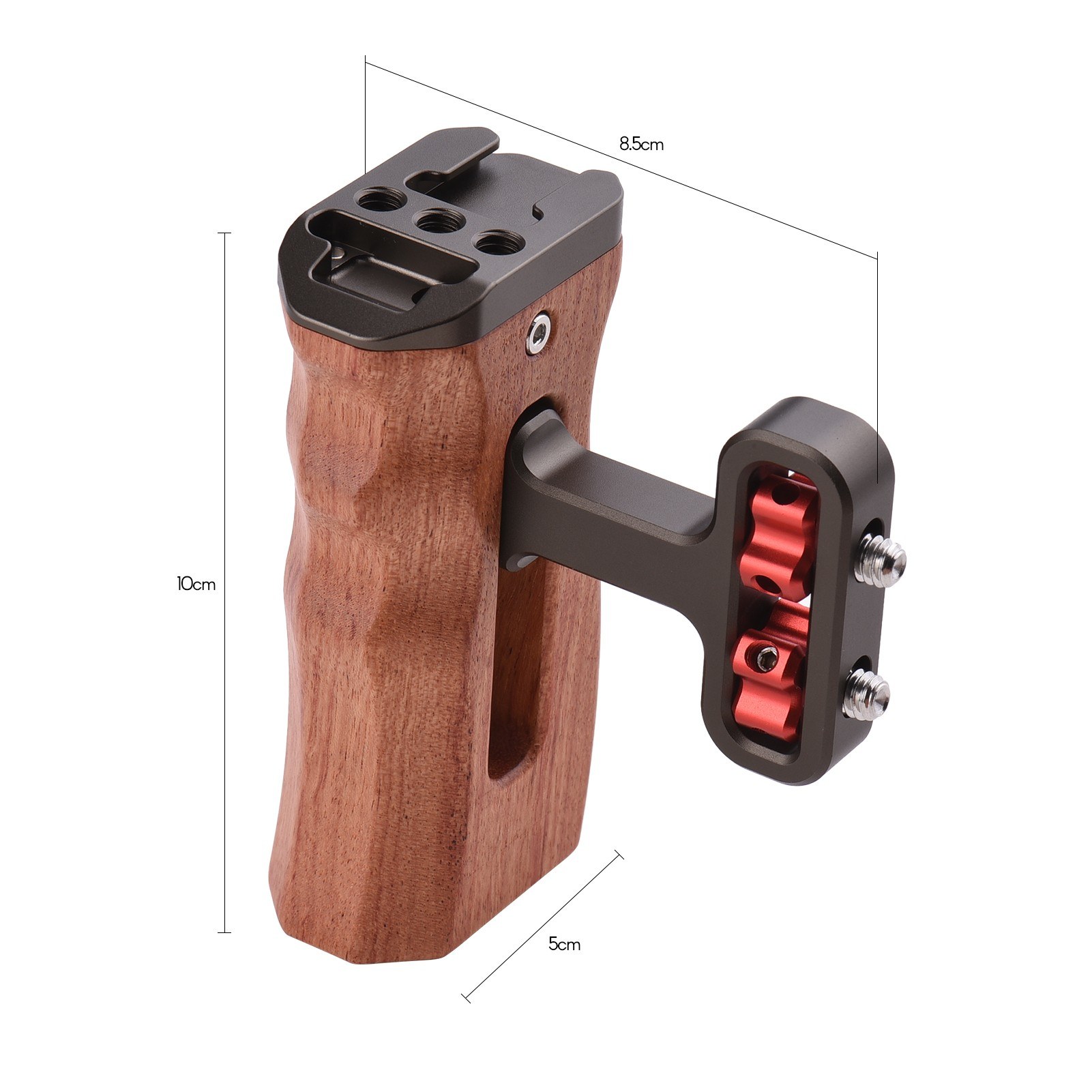 Universal Camera Cage Left/Right Side Handle Wooden Hand Grip | Daraz ...