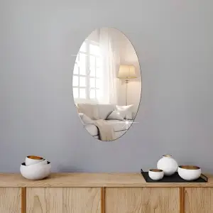 Mirror Adhesive Craft Mirrors Shatterproof Sheet Small Mirror
