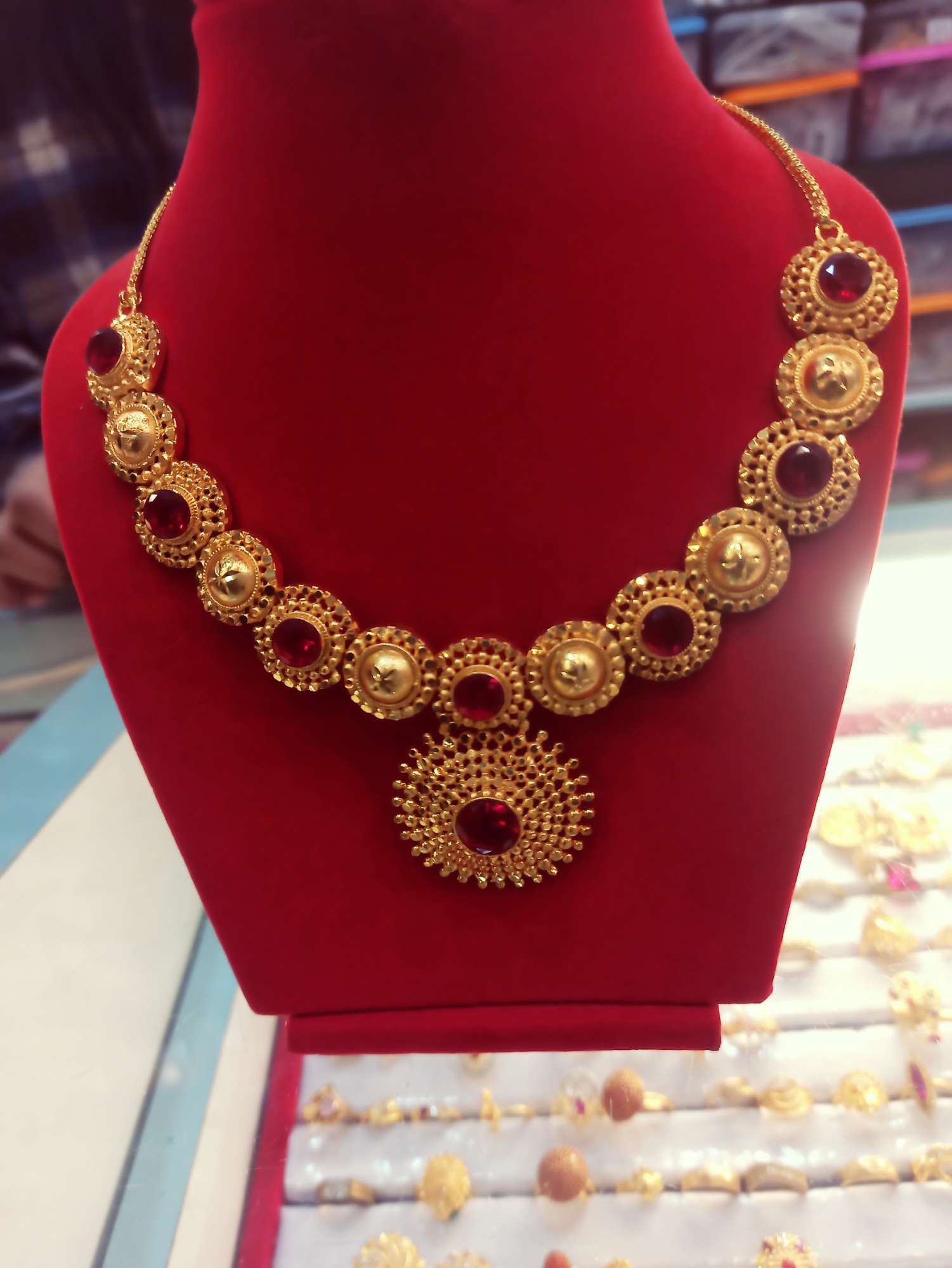 Nepali Gold Necklace Design vlr.eng.br