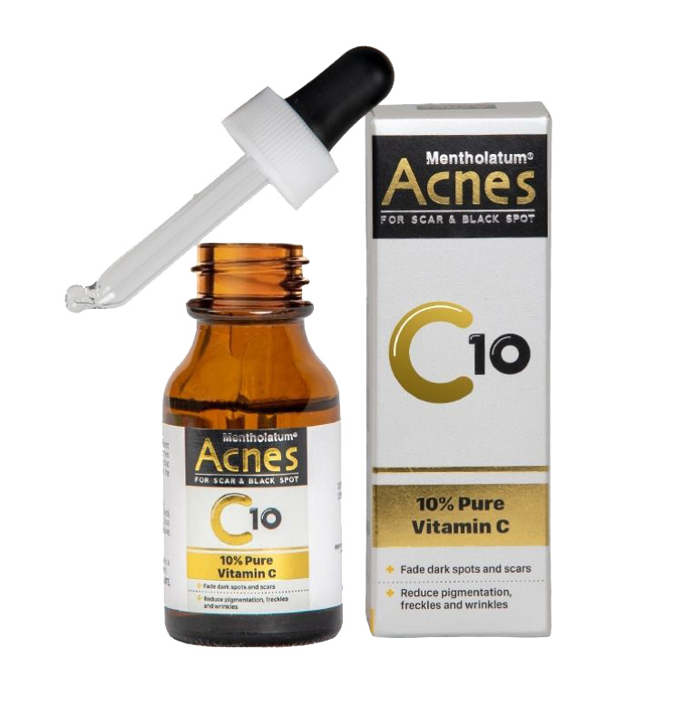 Acnes C10 Vitamin C Serum 15Ml With Free Lipliner by Genuine