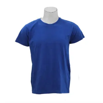 plain royal blue shirt