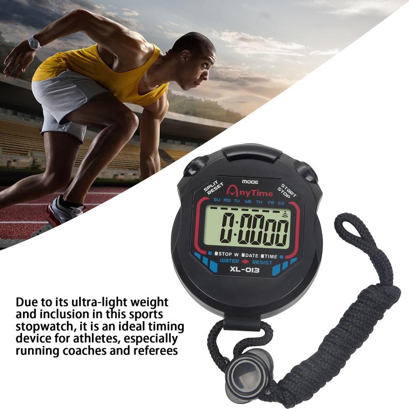 stopwatch running instructor