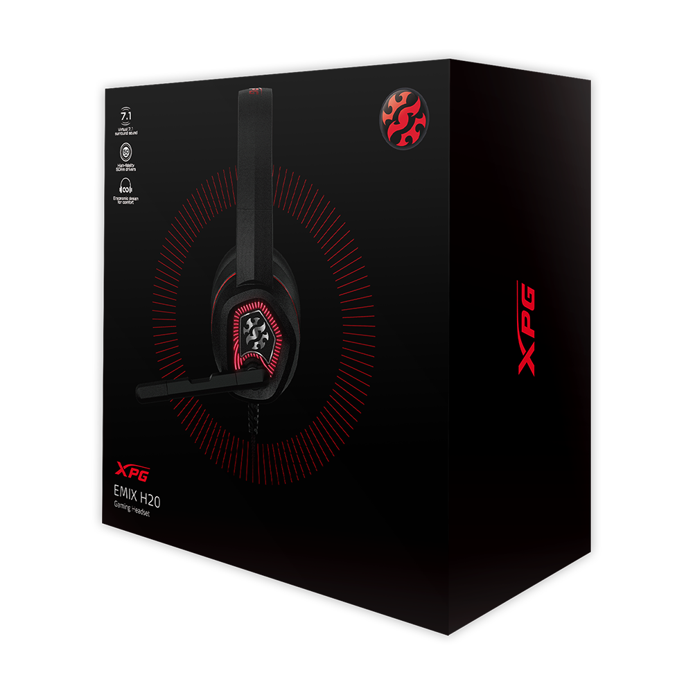 XPG STARKERAIR-BKCWW (BLACK) Gaming casing