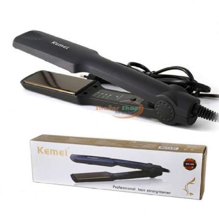 Km 329 shop hair straightener review