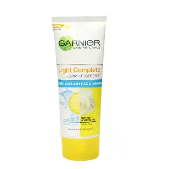 garnier face wash duo action