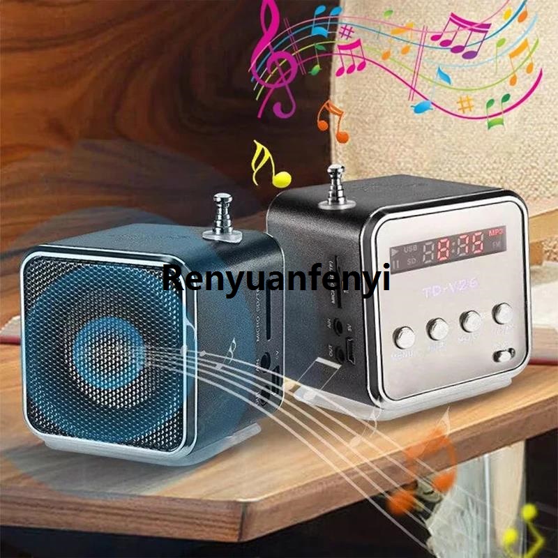 Renyuan Mini Caixa De Som Bluetooth Speaker Portable Radio FM Sound Box ...