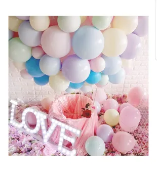 Pastel Colored Balloons For Birthday Party Baby Shower Party
