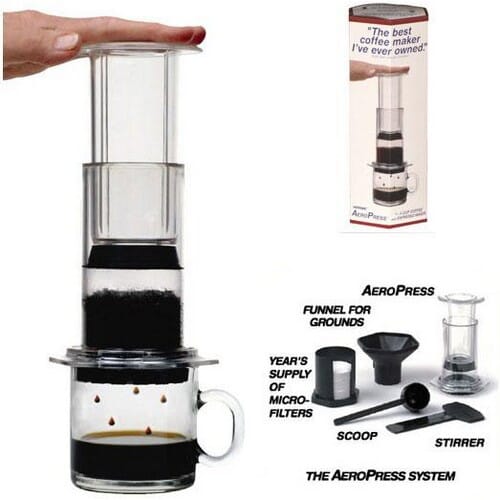 Ground Coffee Making Espresso In Aeropress Brew Like A Pro With