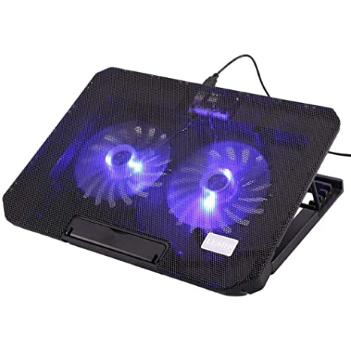 Laptop Cooler With Dual Fan And Led Light | Daraz.com.np